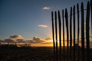 Sonnenuntergang in Katwijk aan Zee von Wendy de Jong