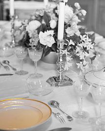 kasteel Rosendael, de gedekte tafel