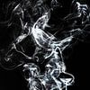 Abstract White Smoke - Horse Fever von Philippe HUGONNARD