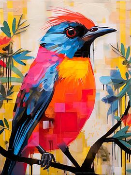 kleurrijke vogel van PixelPrestige