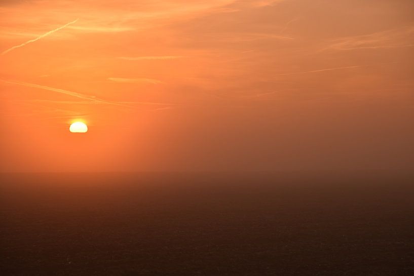 Zonsopkomst in de mist by Maarten Honinx