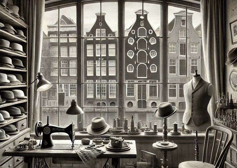 Hoedenatelier 5os Amsterdam van Jaap Ros