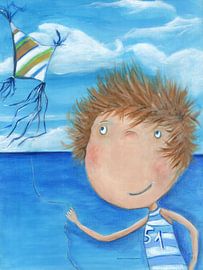 Le deltaplane Ben sur Sonja Mengkowski