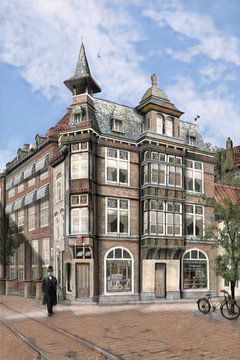 Haarlem Hoek Gierstraat and Grote Houtstraat by Erwin Bak