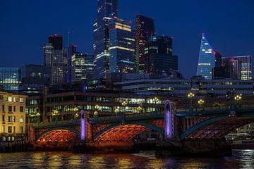 Londen nacht van Luis Emilio Villegas Amador
