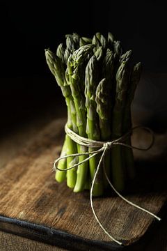 Groene aspergetips