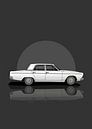Kunst 1966 Chrysler Valiant VC Sedan van D.Crativeart thumbnail