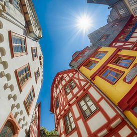 Old Houses in Limburg Hesse by Katho Menden