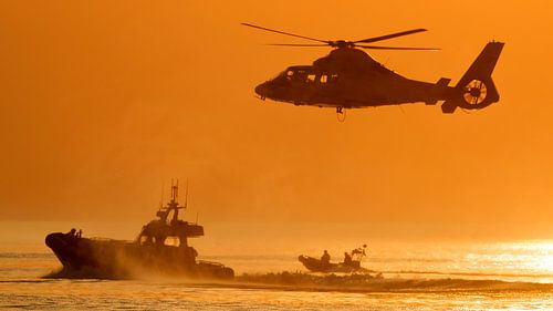 Sauver au coucher du soleil