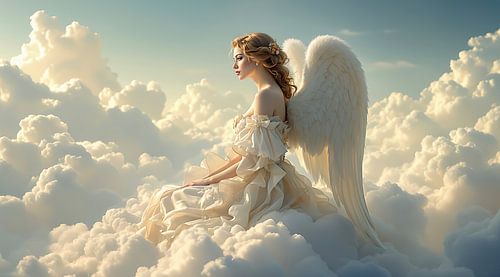 Winged grace by Jean Pierre