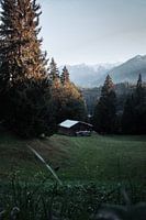 Hütte in den Bergen