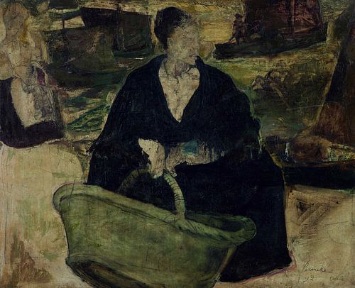 La femme du pêcheur, Constant Permeke, 1920