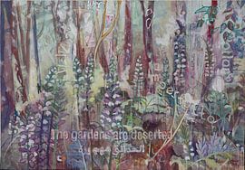 The gardens are deserted