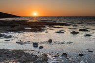 Zonsondergang Wierum Friesland Wadden van Waterpieper Fotografie thumbnail