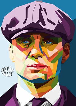 Color Fragment Portrait