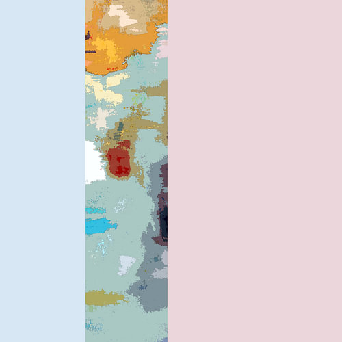 Abstract colour fields / Pastel, Colourful