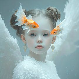 Serene and innocent... by Ans Bastiaanssen