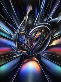 Metallurgic Dance 2 van Rene Ladenius Digital Art