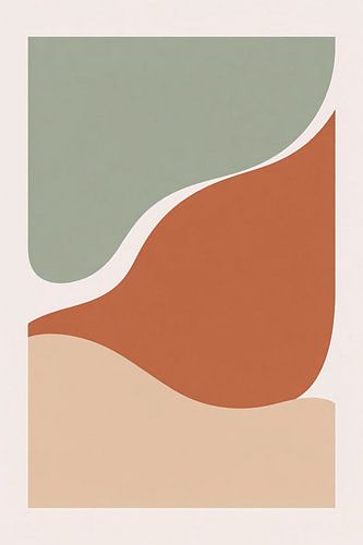 Earth Flow Abstract