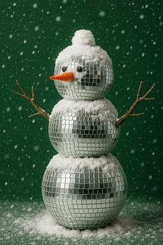 Disco Snowman