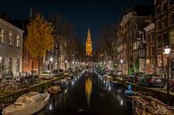 Zicht op de Zuiderkerk in Amsterdam van Remco-Daniël Gielen Photography thumbnail