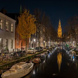 Blick auf die Zuiderkerk in Amsterdam von Remco-Daniël Gielen Photography