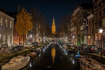 Zicht op de Zuiderkerk in Amsterdam van Remco-Daniël Gielen Photography