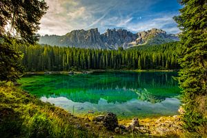 Lake in the Dolomites by Kevin Baarda