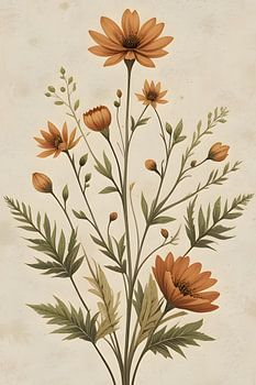 Rêve de pétales d'or