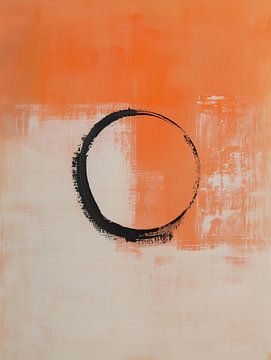 Orange Zenit von Isabel's Canvas
