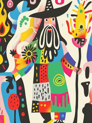 The Wizard Style Abstract