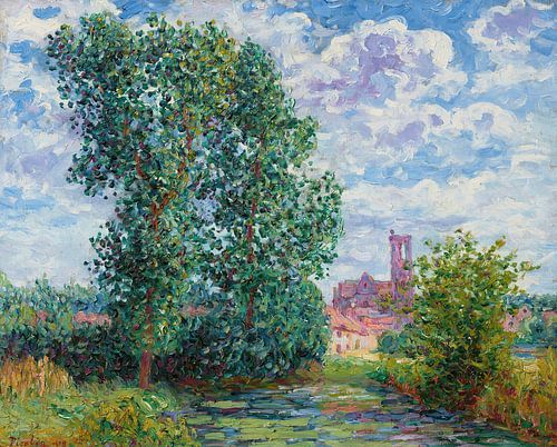 Francis Picabia - Zoneffect tijdens onweer, Larchant (1908)