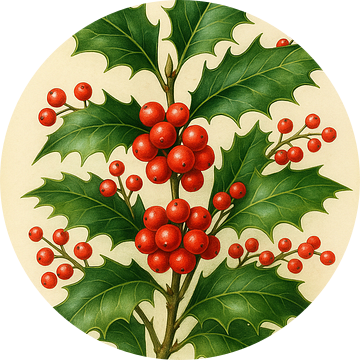 Hulst – Botanische Studie in Detail