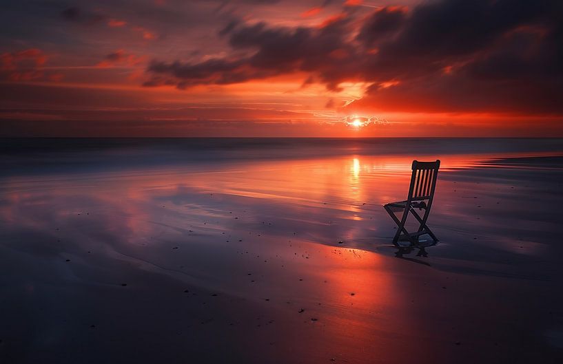 Sable au crépuscule par fernlichtsicht