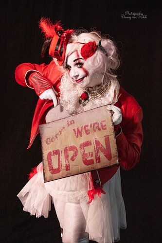 Clown, wir sind offen