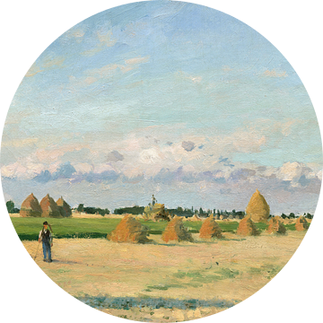 Camille Pissarro,Landschap, Ile-de-France