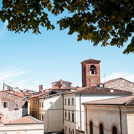 Stadtbild von Lucca | eine Reise durch Italien von Roos Maryne - Natuur fotografie