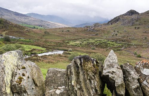Berglandschap in Wales