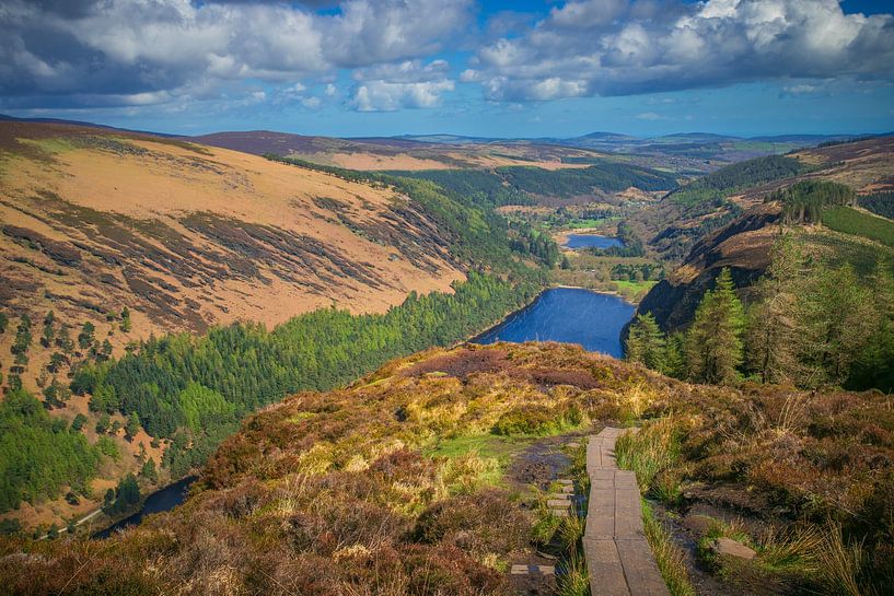 Wandelen in de Wicklow mountains van Antwan Janssen