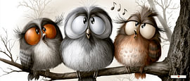 Funny Little Birds