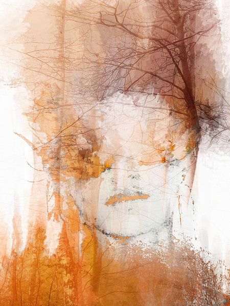 Lady in autumn by Gabi Hampe