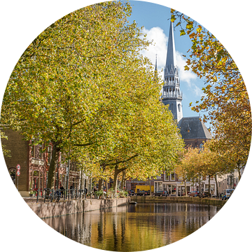 Herfst bij de Gouwe in Gouda van Rinus Lasschuyt Fotografie