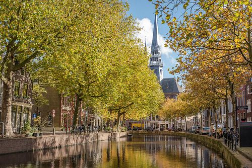 Herfst bij de Gouwe in Gouda