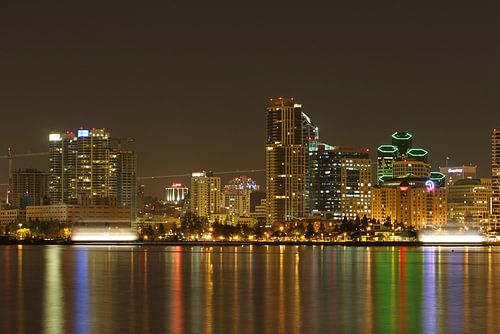 Skyline von San Diego von Robert Verbrugge