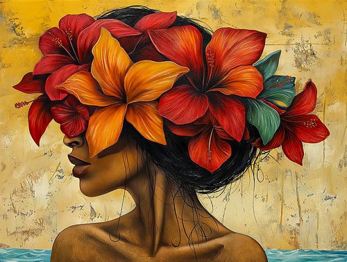 Flower power vrouwen