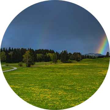 Lente en regenboog van Walter G. Allgöwer