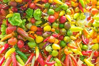 Colorful chillies by Mark Bolijn thumbnail