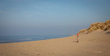 Duinlandschap Zeeland van Foto Nico
