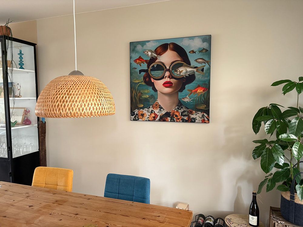 My fish pond  by Mirjam Duizendstra 