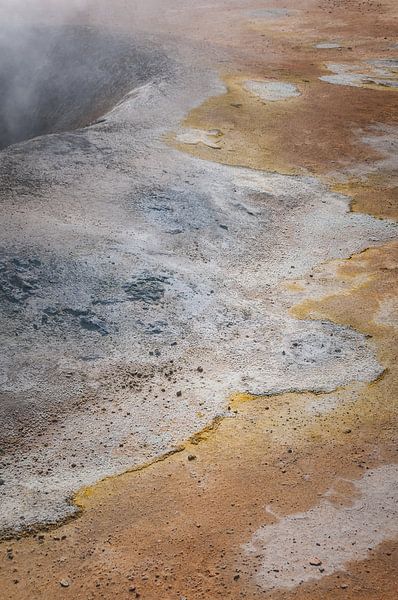 Zwavel landschap op een vulkaan | IJsland van Photolovers reisfotografie